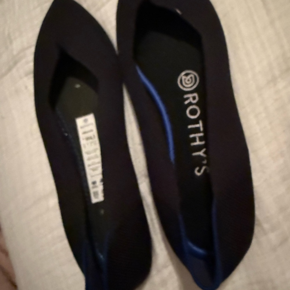 NWOT Rothy's Black Women's Flats